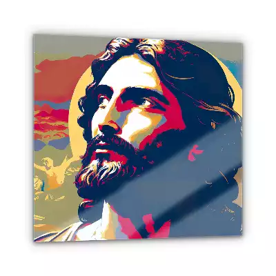 Obraz na szkle Jezus z Duchem Świętym