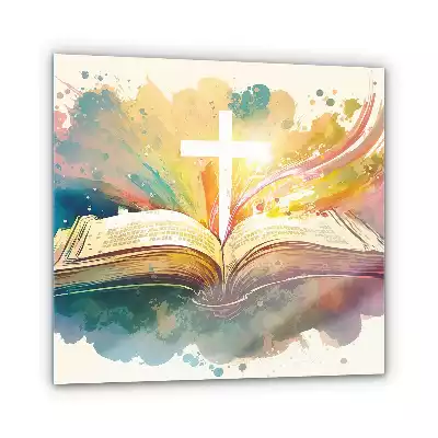 Obraz na szkle Pismo święte Biblia motyw