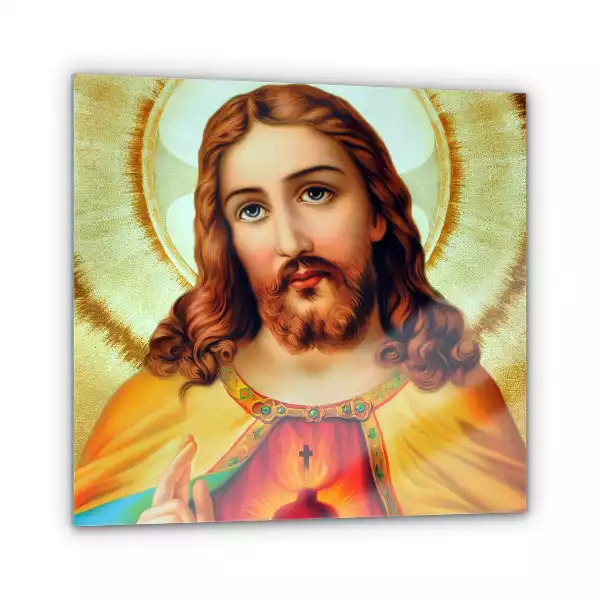 Obraz szklany Jezus Zmartwychwstały