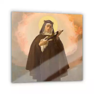 Obraz szklany Święta Teresa z Avili
