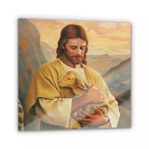 Obraz na szkle Jezus dobry pasterz