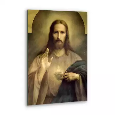 Obraz szklany Jezus Chrystus Eucharystia
