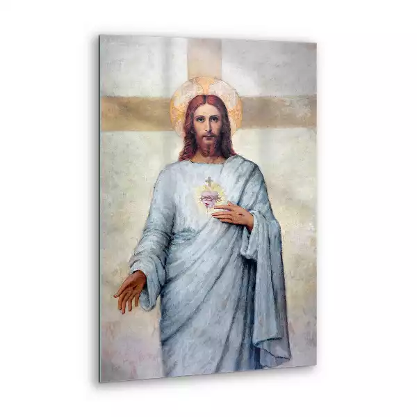 Obraz szklany Serce Jezusa Chrystusa