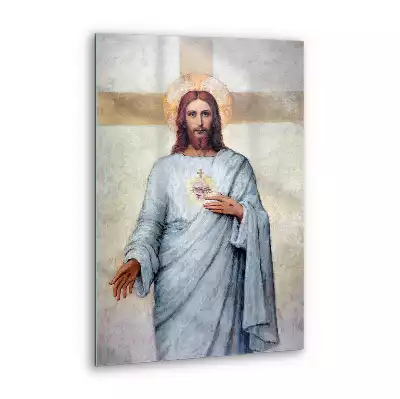 Obraz szklany Serce Jezusa Chrystusa