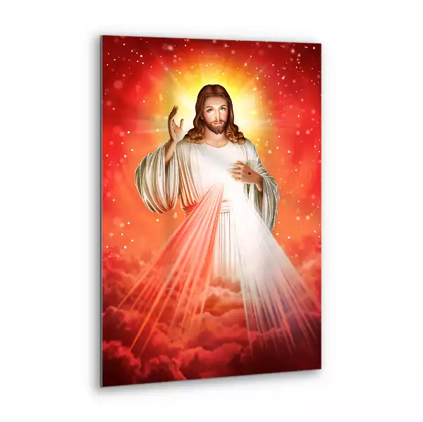 Obraz szklany Jezus Miłosierny Miłosierdzie