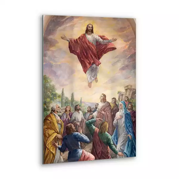 Obraz szklany Religijny Wniebowstąpienie Jezusa