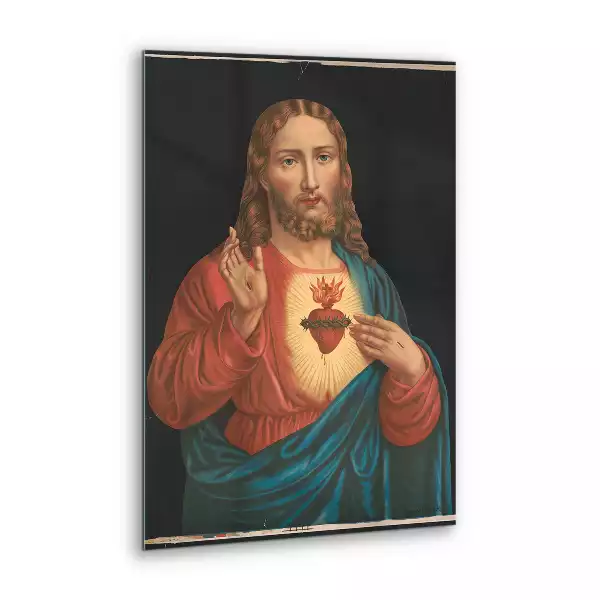 Obraz szklany Serce Miłosierdzie Jezusa