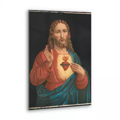 Obraz szklany Serce Miłosierdzie Jezusa