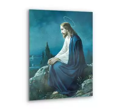 Obraz szklany Modlitwa Jezusa w Ogrodzie