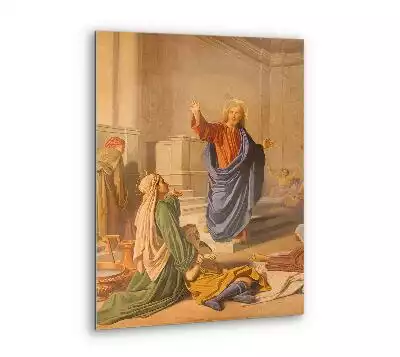 Obraz szklany Jezus Uzdrawia Uzdrowienie