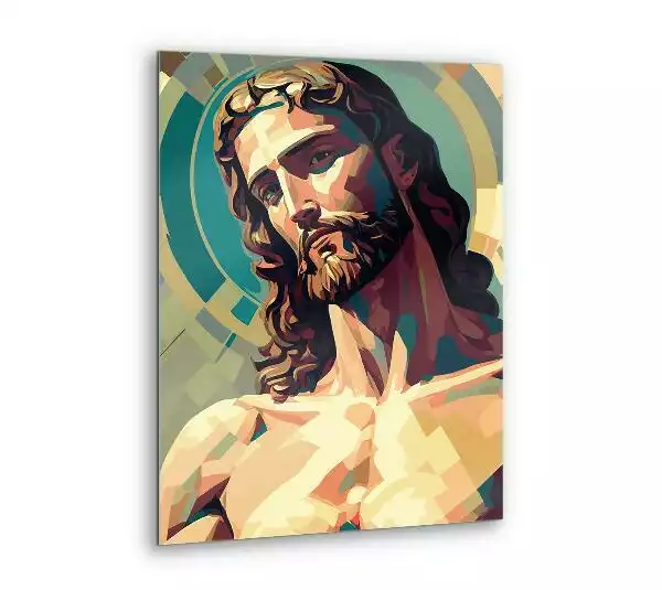 Obraz szklany Zbawiciel Jezus Chrystus