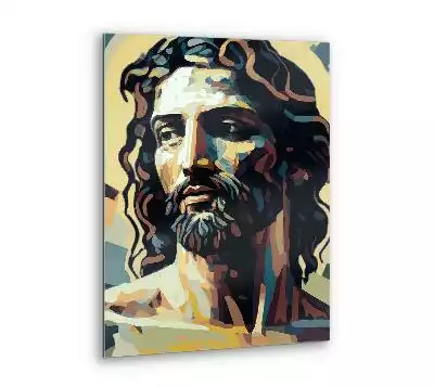 Obraz szklany Nowoczesny Portret Jezusa
