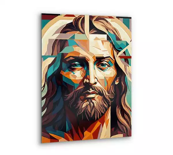 Obraz szklany Jezus Zbawiciel Malowany