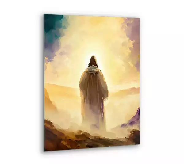 Obraz szklany Jezus w Niebie