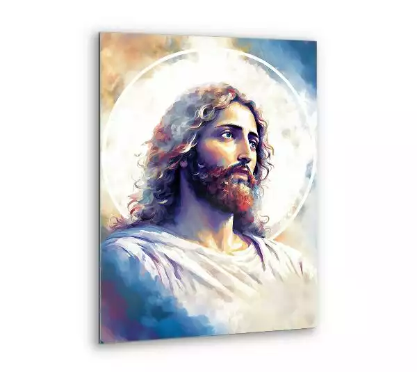 Obraz szklany Malowany Portret Jezusa