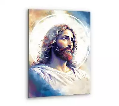 Obraz szklany Malowany Portret Jezusa