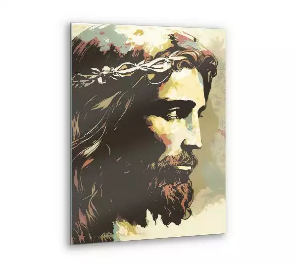 Obraz szklany Jezus Chrystus Malowany