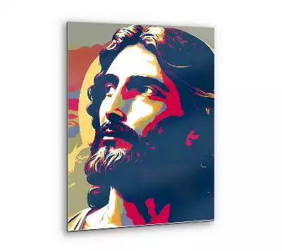 Obraz szklany Jezus z Duchem Świętym