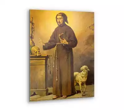 Obraz szklany Św Franciszek z Asyżu