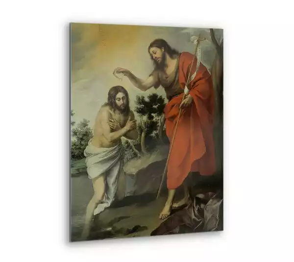 Obraz szklany Chrzest Jezusa