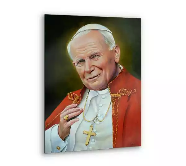 Obraz szklany Papież Jan Paweł II