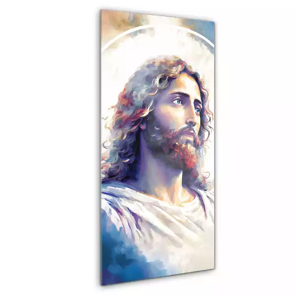 Obraz szklany Malowany Portret Jezusa