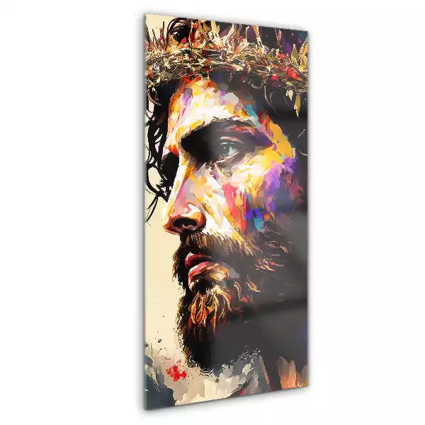 Obraz szklany Jezus W Koronie Cierniowej