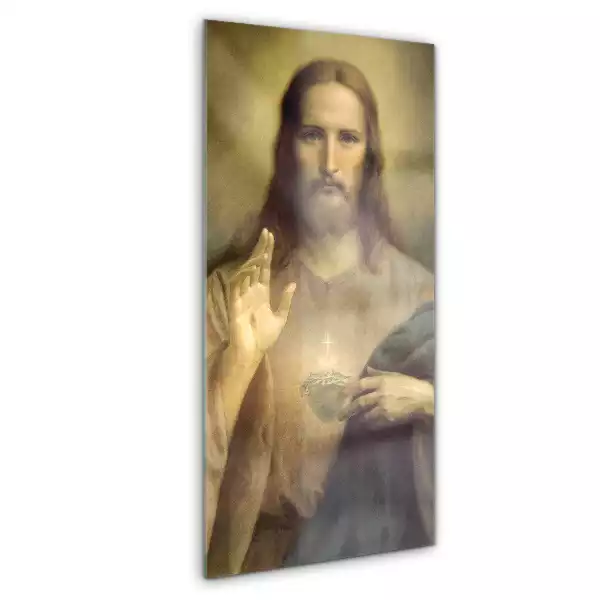 Obraz szklany Jezus Chrystus Eucharystia