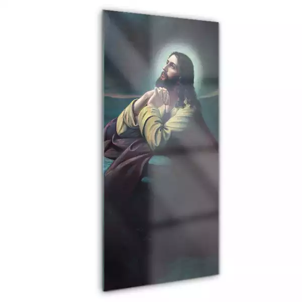 Obraz szklany Jezus Modlitwa w Ogrodzie
