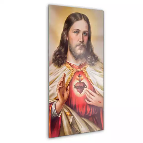 Obraz szklany Katolicki Serce Chrystusa