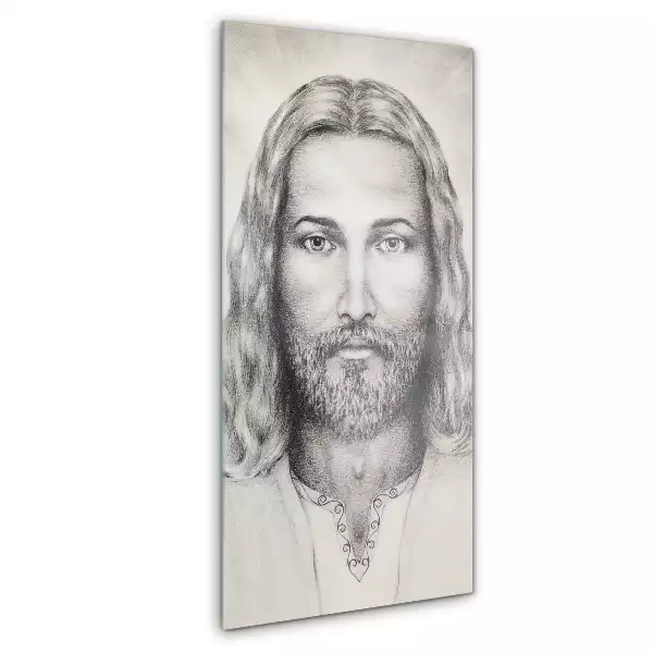 Obraz szklany Szkic Portret Jezusa Chrystusa