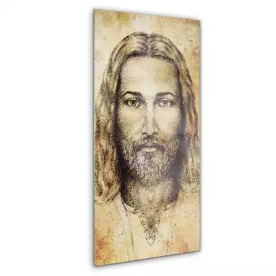 Obraz szklany Sepia Portret Pana Jezusa