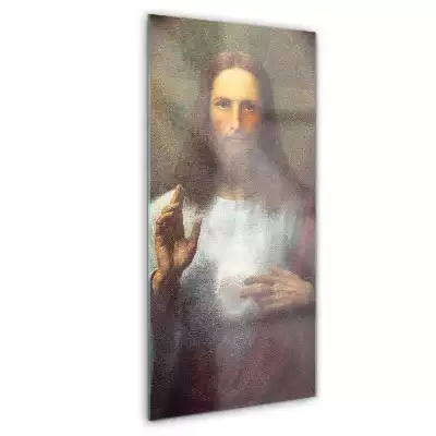 Obraz szklany Serce Jezusa Zbawiciela