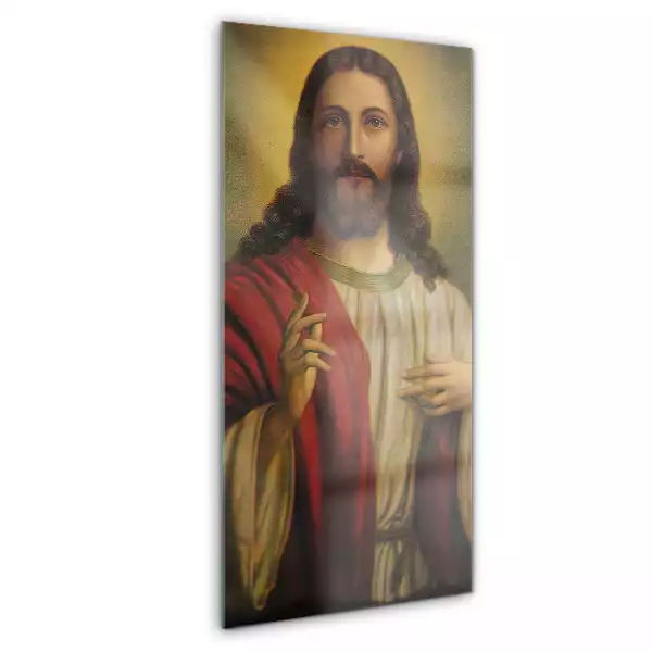 Obraz szklany Ikona Jezusa Chrystusa