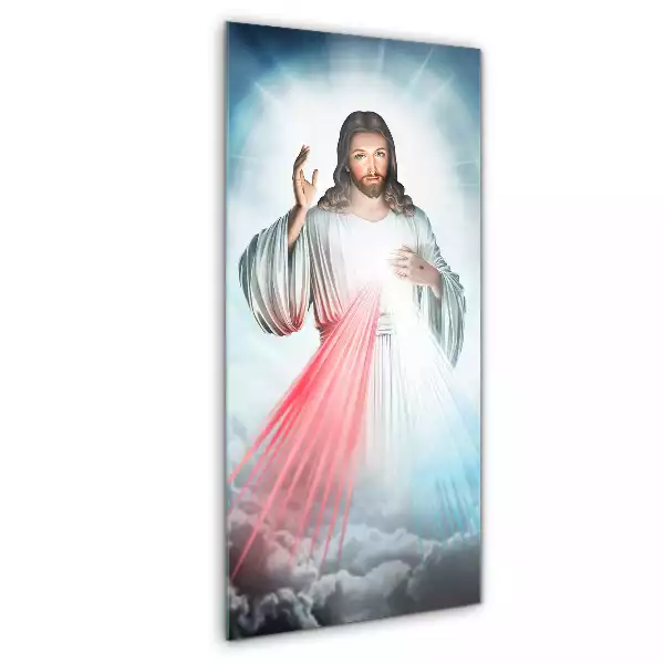 Obraz szklany Portret Jezus Miłosierny