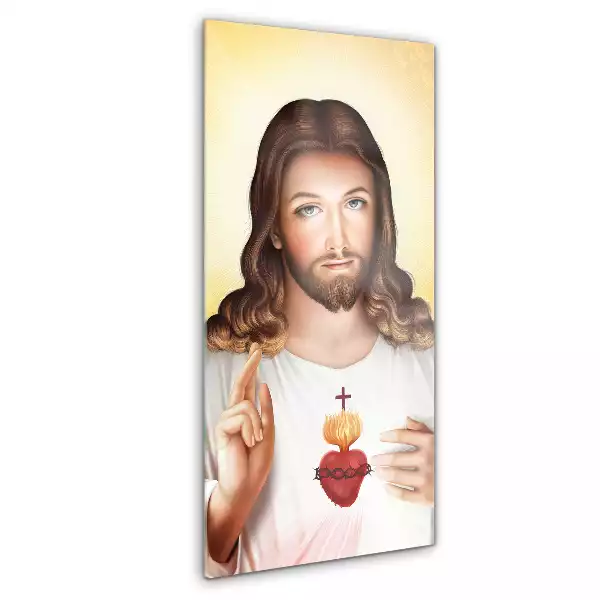 Obraz szklany Serce Miłosierdzie Jezusa
