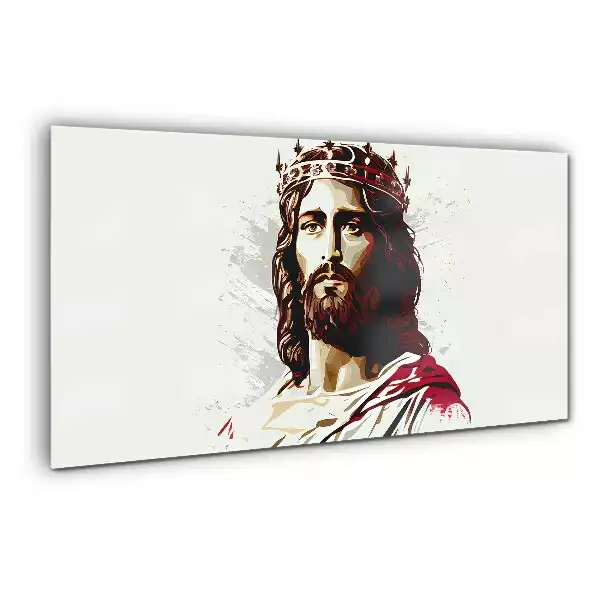 Obraz na szkle Jezus Chrystus Król Religia