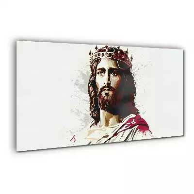Obraz na szkle Jezus Chrystus Król Religia