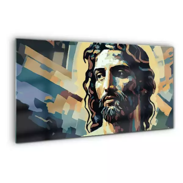 Obraz na szkle Nowoczesny Portret Jezusa