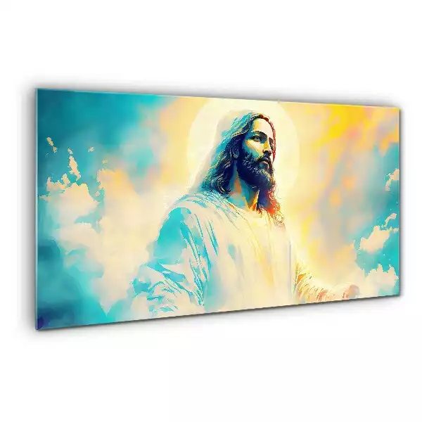 Obraz na szkle Malowany Katolicki Jezus