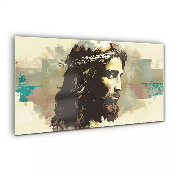 Obraz na szkle Jezus Chrystus Malowany