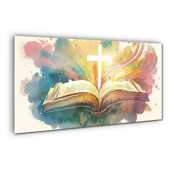 Obraz na szkle Pismo święte Biblia motyw