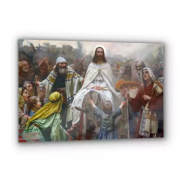 Obraz na szkle Jezus Chrystus Niedziela Palmowa