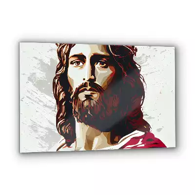 Obraz na szkle Jezus Chrystus Król Religia