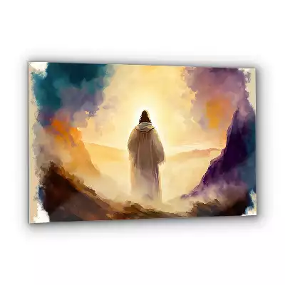 Obraz na szkle Jezus w Niebie