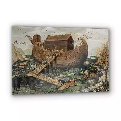 Obraz na szkle Arka Noego po Potopie