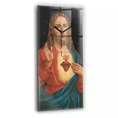 Zegar szklany pion Jezus Zmartwychwstały
